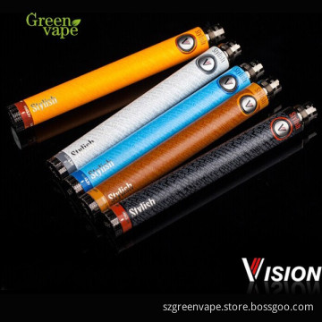 Newest vision product new stylish 1300 mah battery Greenvape on sale.